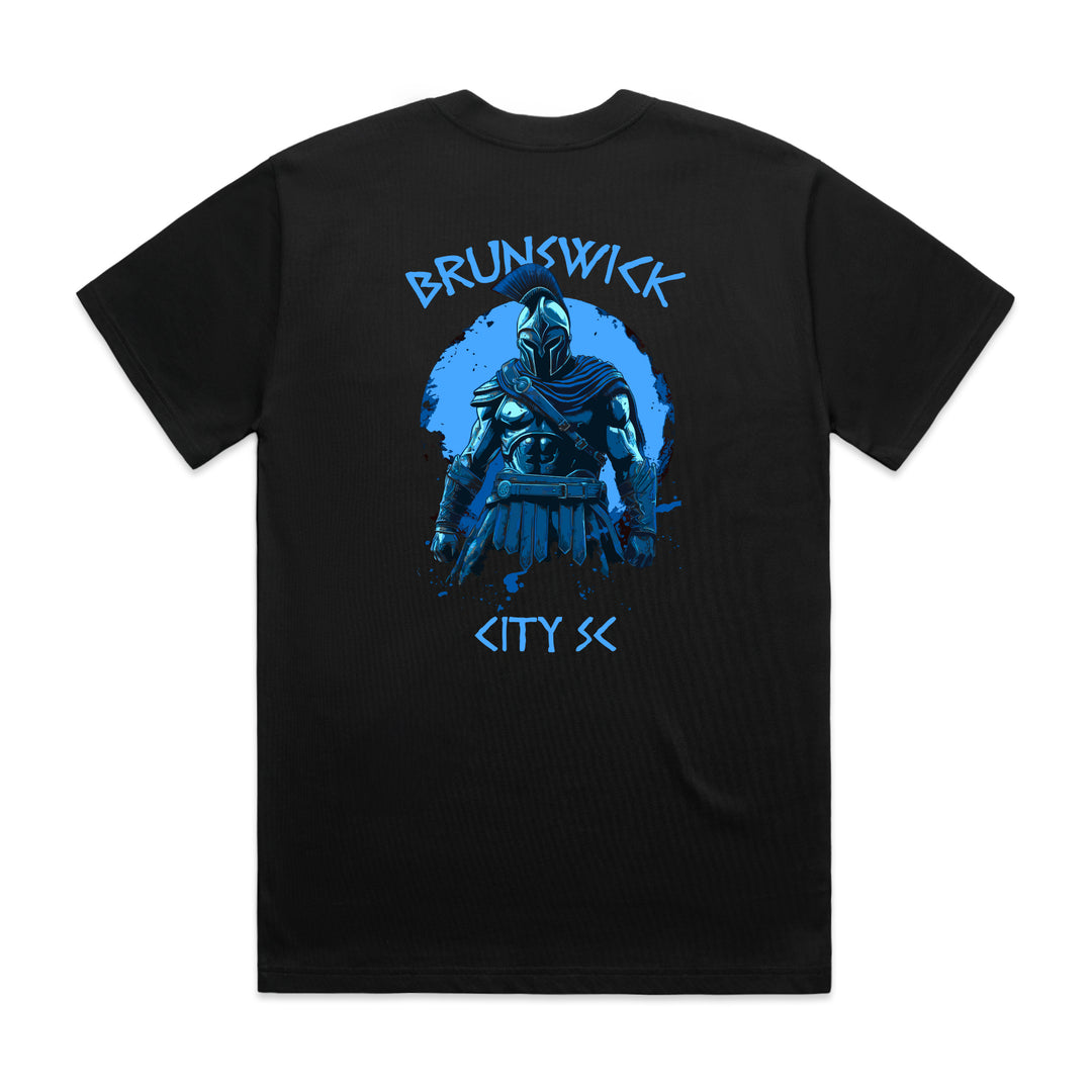 MENS BCSC Black King Leo Heavy Tee
