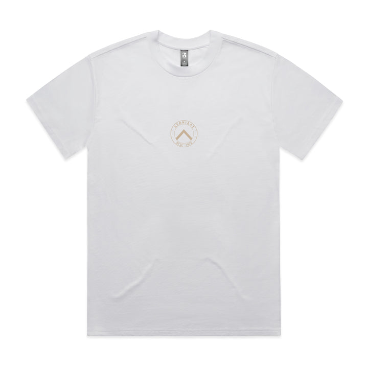 MENS BCSC White Cream Spartans Heavy Tee