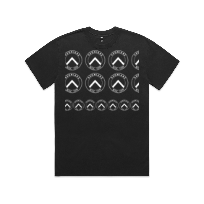 HEAVY FADED TEE - FADED BLACK