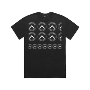 HEAVY FADED TEE - FADED BLACK